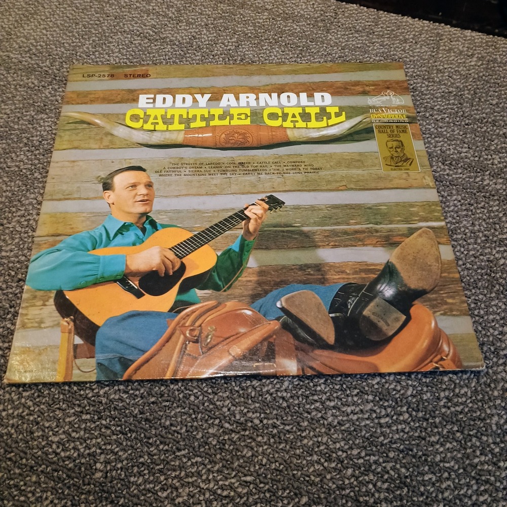 Eddy Arnold Cattle Call Vinyl LP Record RCA Victor LSP-2578 Stereo Dynagroove